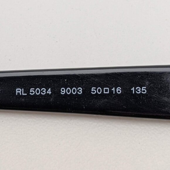 🕶️Ralph Lauren RL5034 9003 Eyeglasses 50/16 135 /KAL235🕶️​​ - Picture 3 of 6